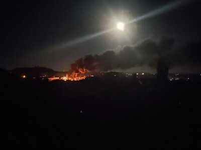  В оккупированных Донецке и Крыму ночью раздались взрывы, вспыхнули пожары 