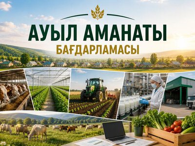 С 1 июля в Жетісу начался прием заявок на получение кредита в рамках программы «Ауыл аманаты»