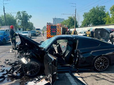 Масштабное смертельное ДТП в Киеве - 21-летний водитель получил подозрение
