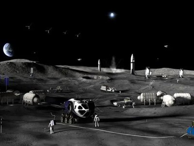 Новый план NASA для базы на Луне: полетит марсианский робот с ядерным двигателем (фото)