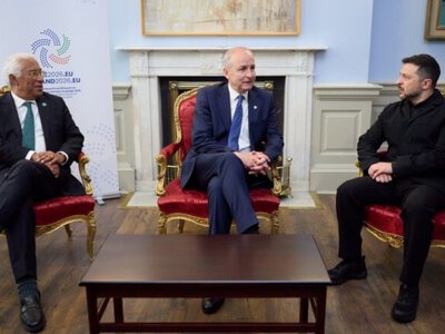 Президент Украины, Председатель Евросовета и премьер-министр Ирландии согласовали приоритеты украинской повестки дня на период председательства Ирландии в Совете ЕС