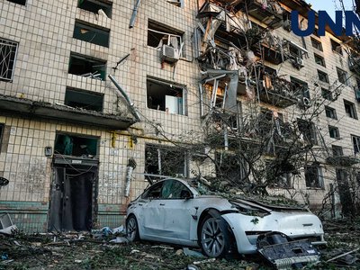 Ночная атака на Киев: число погибших возросло до восьми, 34 ранены - фоторепортаж
