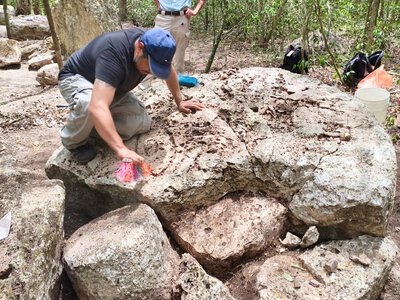 Найден алтарь майя, туда не ведет ни одна тропа: даже мародеры обходили его стороной