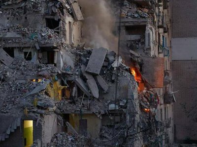 Киев в аду: более 30 ударов превратили город в зону разрушений