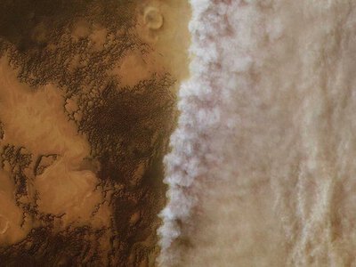 Новая проблема для людей на Марсе: скрытое электричество в воздухе