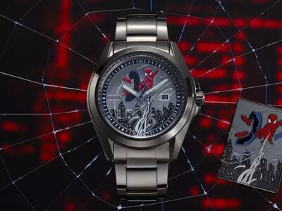 Citizen раскрыла лицензионные часы Spider-Man с люминесцентным циферблатом: когда ждать релиза в UK