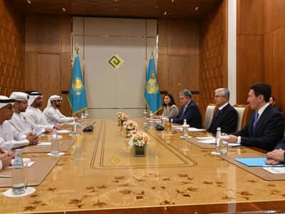  AD Ports Group выразил интерес к расширению сотрудничества с Казахстаном 