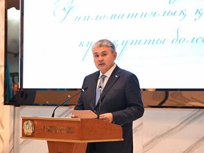В Астане прошло торжественное собрание в честь Дня дипломатической службы Республики Казахстан