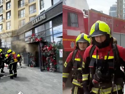  Пожар произошел в SPA-салоне в Астане 