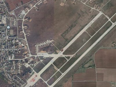 Беспилотники СБУ во второй раз за неделю нанесли удар по аэродрому Саки в оккупированном Крыму