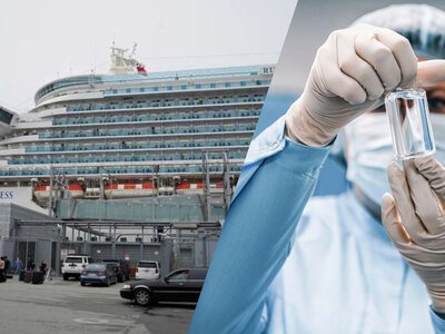 На круизном лайнере Ruby Princess вспыхнула эпидемия норовируса: заболели уже более 120 человек