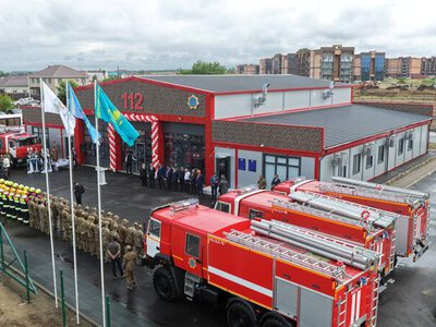 В городе Тобыл открыта новая пожарная часть
