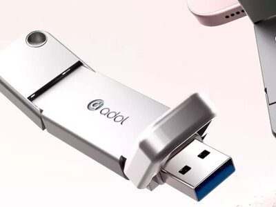 Asus анонсировала Adol PM310 — гибридный накопитель с USB-A и USB-C для подключения к любым девайсам