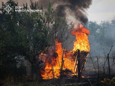 Вражеский БПЛА разрушил дачу в Николаевской области (видео)