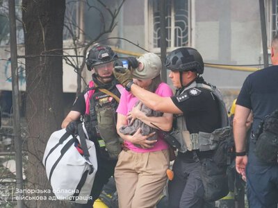 В Запорожье возросло количество раненых из-за атаки россиян до 17