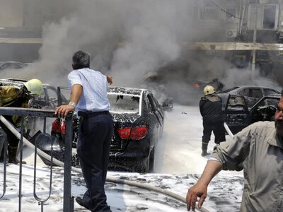  Число погибших при взрыве в Дамаске возросло до 10 человек 