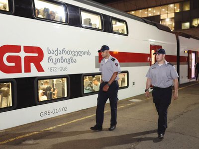 Железную дорогу Грузии передали под охрану полиции