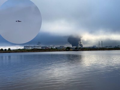 Крупнейший на Балтике: дроны ударили по нефтяной инфраструктуре в Санкт-Петербурге (фото)