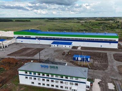  Фабрика по обогащению каолина открылась в Акмолинской области 