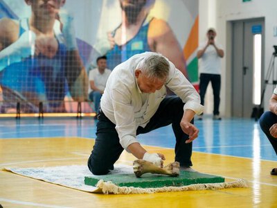 В Астане прошел республиканский чемпионат по «Жілік сындыру»