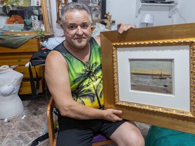  Мужчина случайно нашел картину за 150 тысяч евро в Испании 
