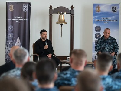 Украине в море нужна линия обороны с дронами-перехватчиками - Зеленский