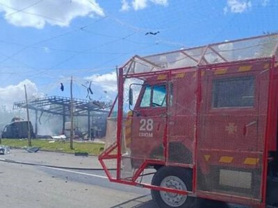 Удар рф по АЗС в Изюме 5 июля - погиб мужчина, три женщины ранены