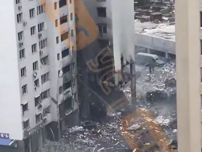 Число жертв российской атаки на Киев возросло до семи