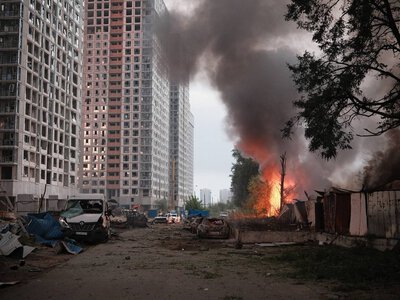 Последствия ночного удара РФ: в Киеве попадание в многоэтажку, погибли 9 человек (фото)