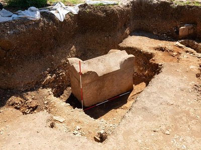 В Хорватии раскопали римский саркофаг, который оставался нетронутым 1500 лет