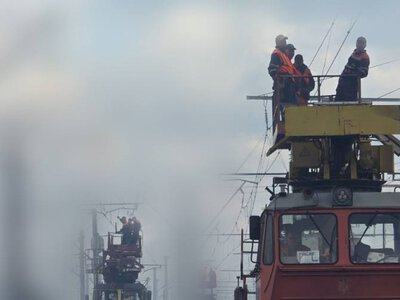 В Киевской области после атаки России возобновили движение поездов
