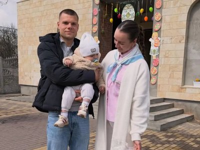 Жена Николая Михайленко показала, как они с мужем и сыном пережидали массированный обстрел