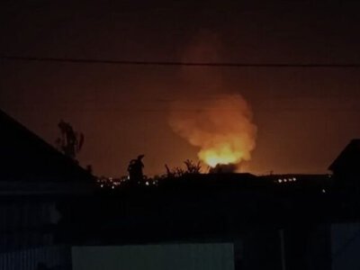 Ракетный обстрел российского Белгорода: возникли пожары на подстанции, в аэропорту и на объекте Газпрома