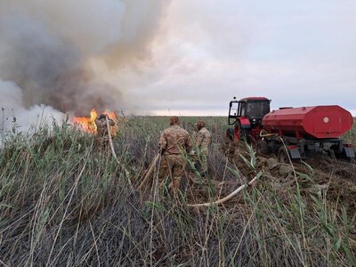 Серик Шапкенов провёл совещание по ситуации с возгоранием камыша