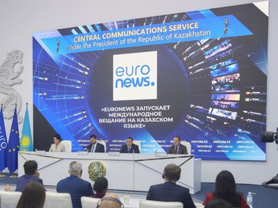  Euronews впервые запустит новости на казахском языке 