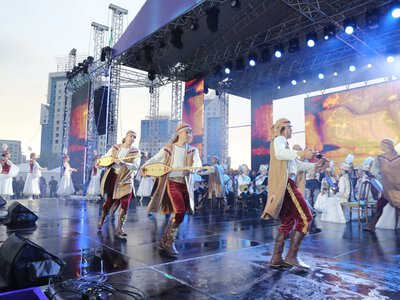 В Алматы состоялся праздничный концерт «Домбыра – дастан», посвященный Национальному дню домбры
