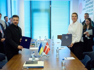 Зеленский и Фредериксен подписали Drone Deal: Украина уже заключила девять таких соглашений