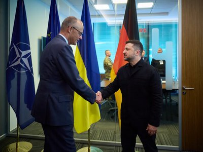 Зеленский и Мерц обсудили участие немецких оборонных компаний в создании противоракетной системы в Европе