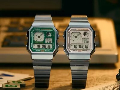 Casio возвращает эру гибридных дисплеев: новые часы A130WE объединили стрелки и цифры в одном экране