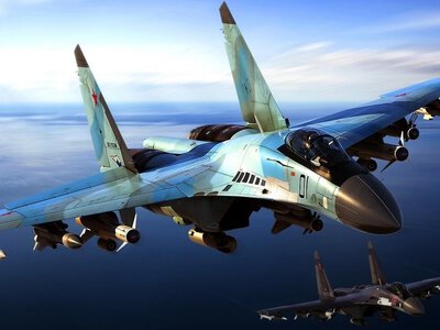 Россия потеряла истребитель Су-35: в Воздушных силах ВСУ подтвердили его сбивание