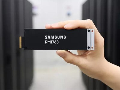 Samsung запустила массовое производство PM1763 — первого PCIe 6.0 SSD для дата-центров ИИ