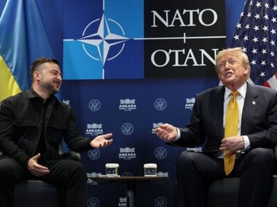 Зеленский с иронией ответил Трампу на вопрос о поездке в Москву