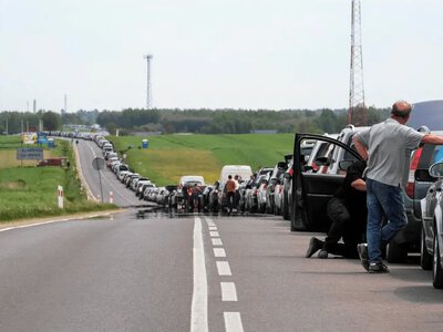 В ГНСУ рассказали, когда и где не стоит пересекать границу с Польшей, потому что будете стоять в очереди