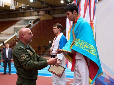 Сборная Казахстана заняла второе общекомандное место на Чемпионате СНГ по армейскому рукопашному бою