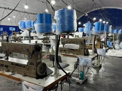  Крупнейший производственный ангар открыли в Северном Казахстане 