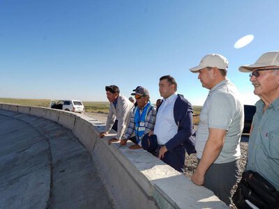 НОВОЕ ВОДОХРАНИЛИЩЕ «БАЙДИБЕК АТА» ГОТОВИТСЯ К ЗАПОЛНЕНИЮ