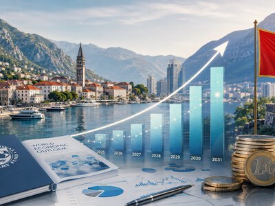 Экономика Черногории будет расти в среднем на 3% в год до 2031 года – прогноз МВФ