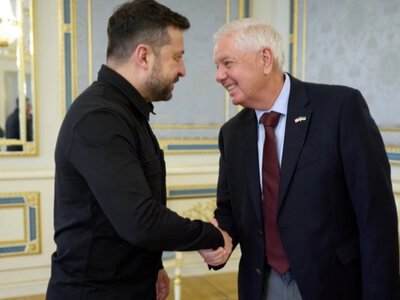 Зеленский встретился с сенатором США Гремом в Киеве: обсудили ПВО и новые санкции против россии