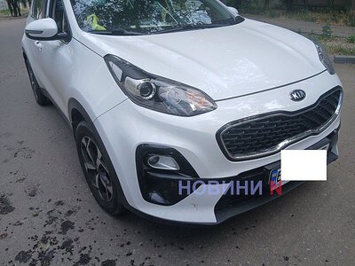 В Николаеве столкнулись Kia и велосипедист (фото)