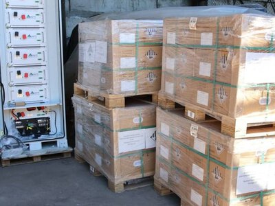 Кривой Рог получил партию энергооборудования и спецтехники от немецких партнеров (ФОТО)